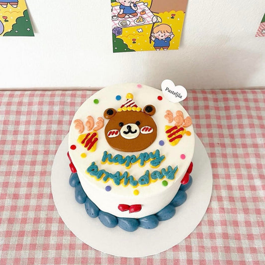 Cute Bear Cake