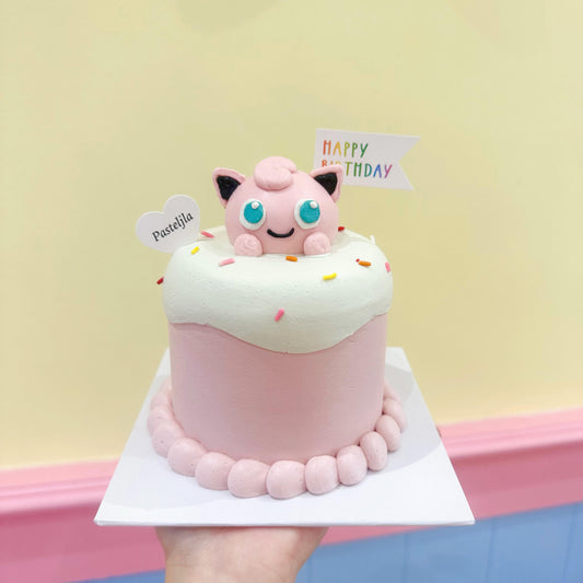 Jiggly puff cake