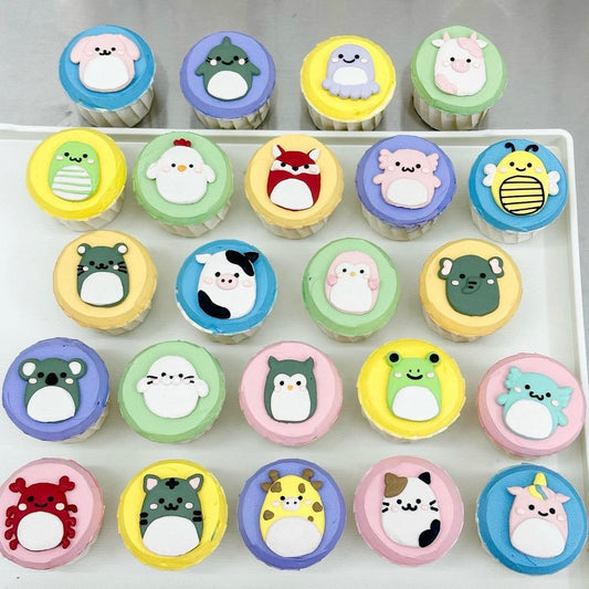 Squishmallow cupcakes