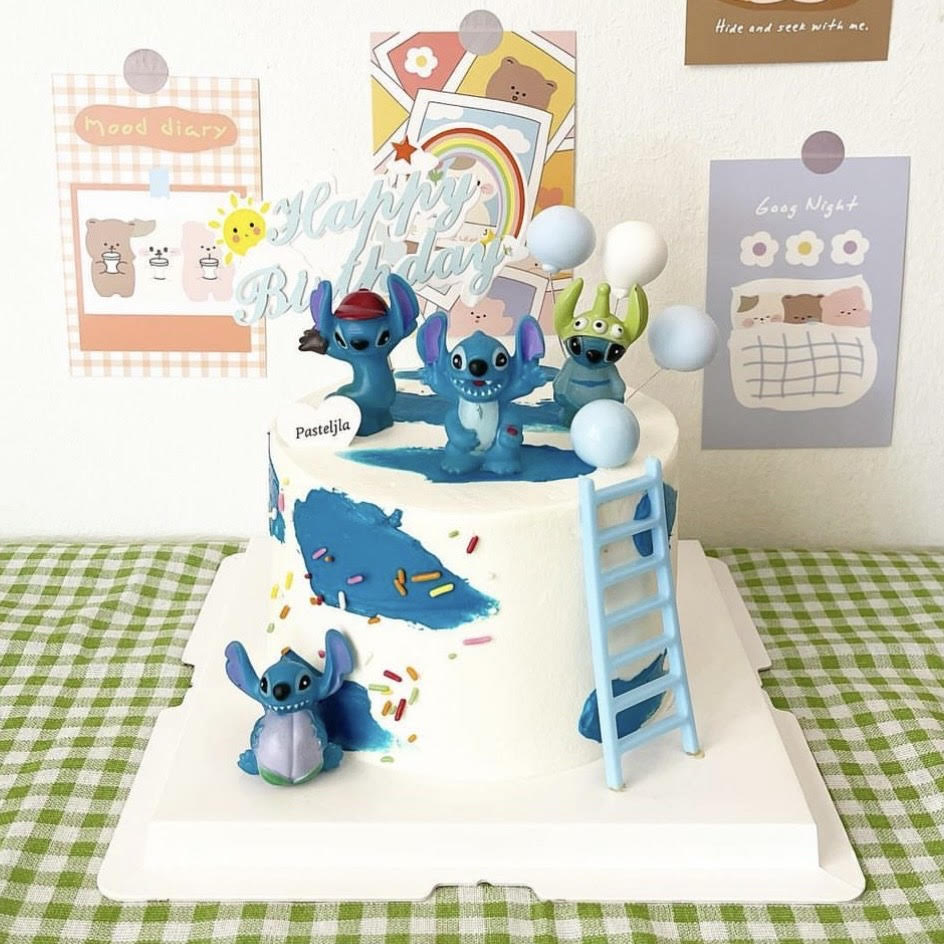 Stitch Theme Cake