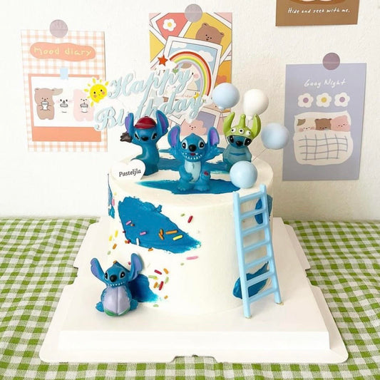 Stitch Theme Cake