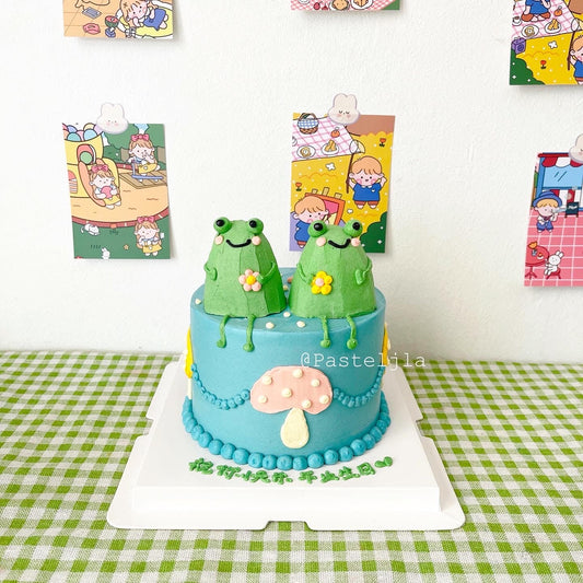 Bestie Frog Cake