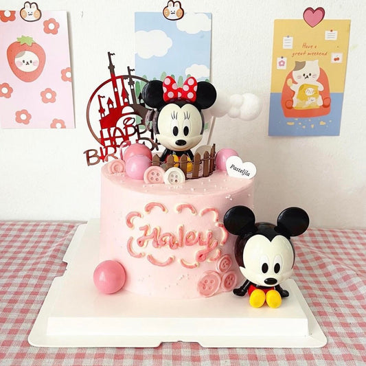 Minnie and Mickey Cake