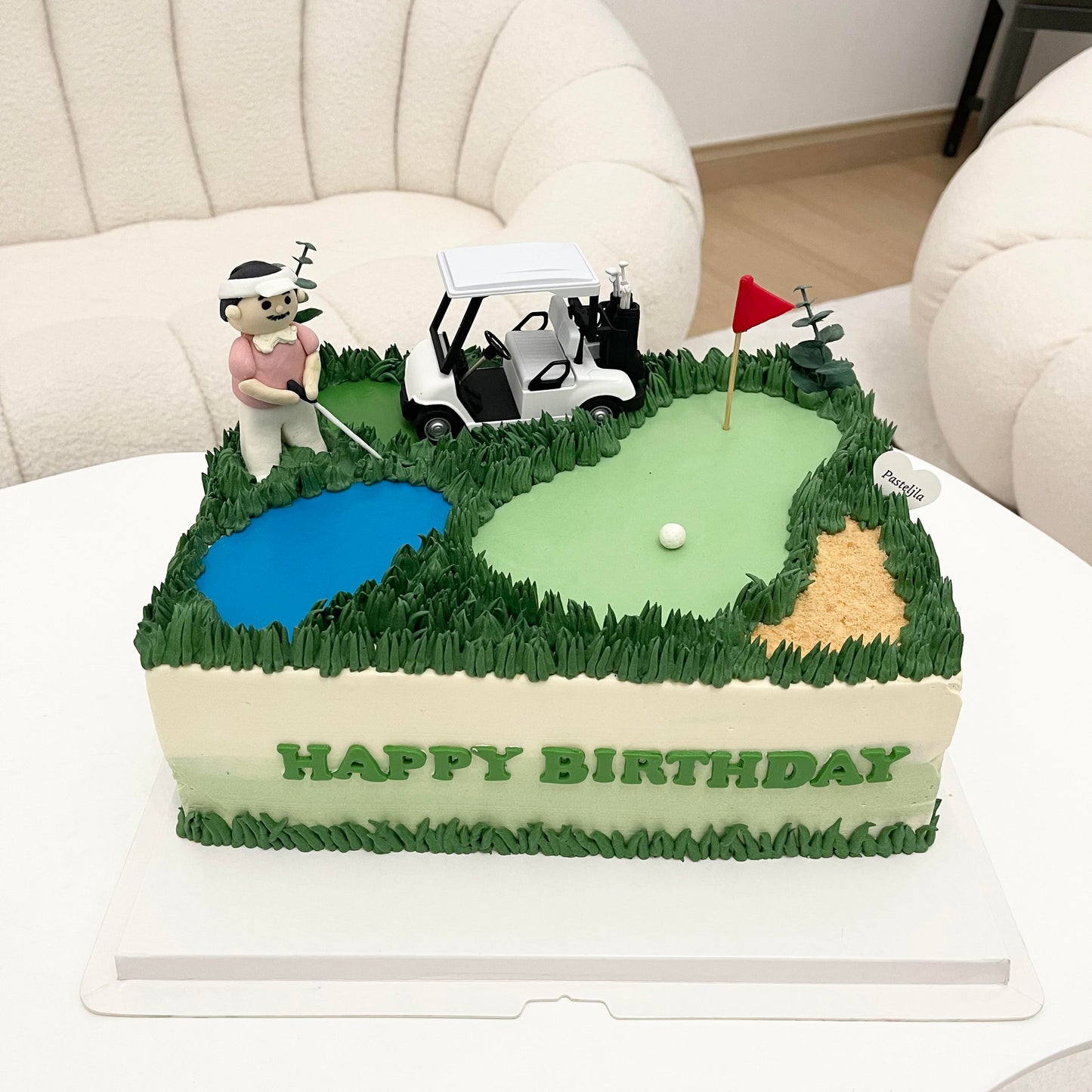 Rectangle Golf Cake