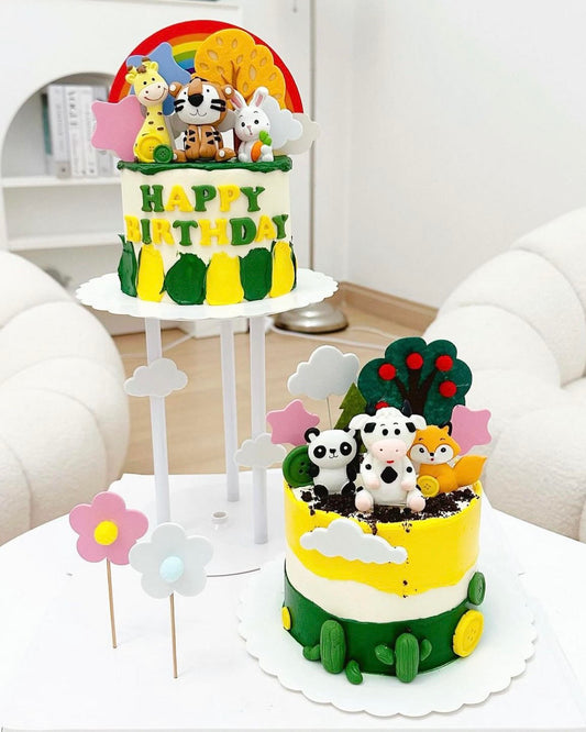 Duo Cake - Animal Theme