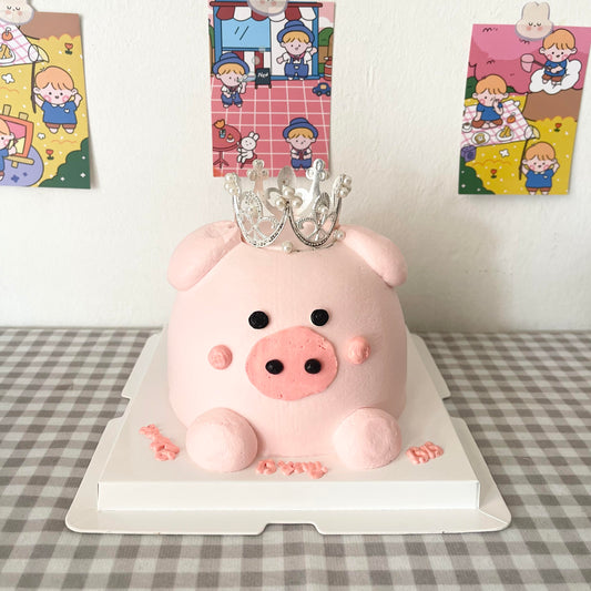 Piggy Princess Cake