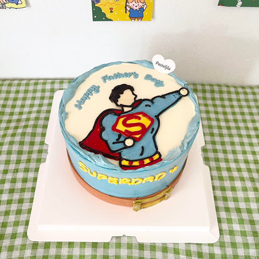 Superdad Cake