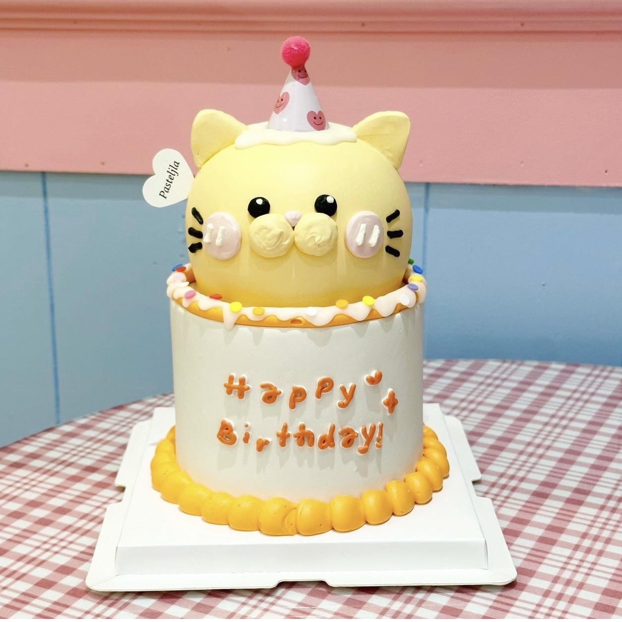 Birthday Cat Cake Cat Cake 1101 – Cakes And Memories Bakeshop