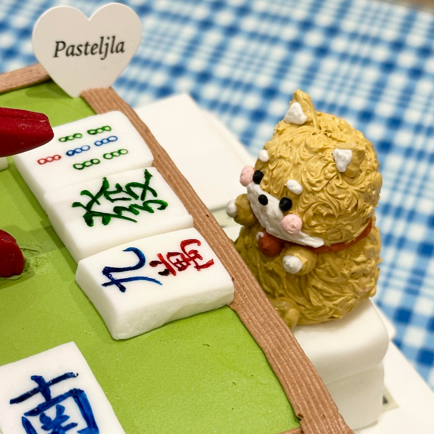 Mahjong cake