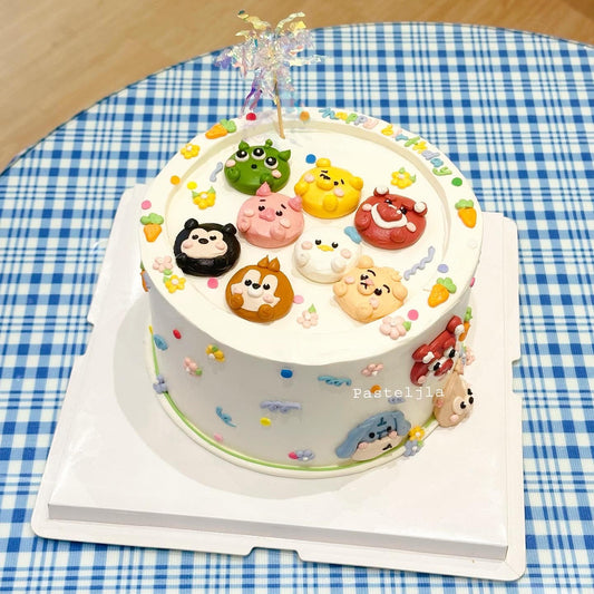 Disney tsum tsum cake