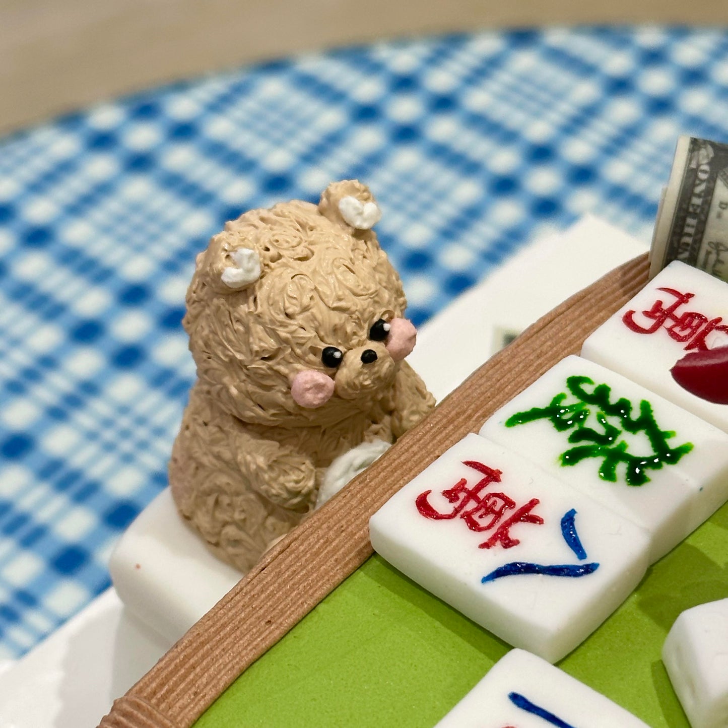 Mahjong cake