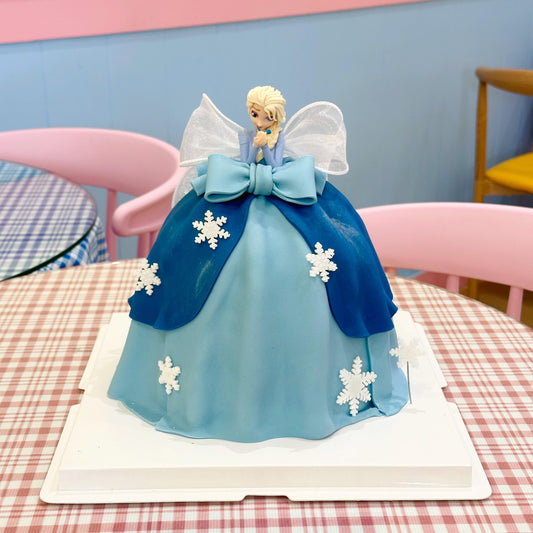 Frozen dress cake