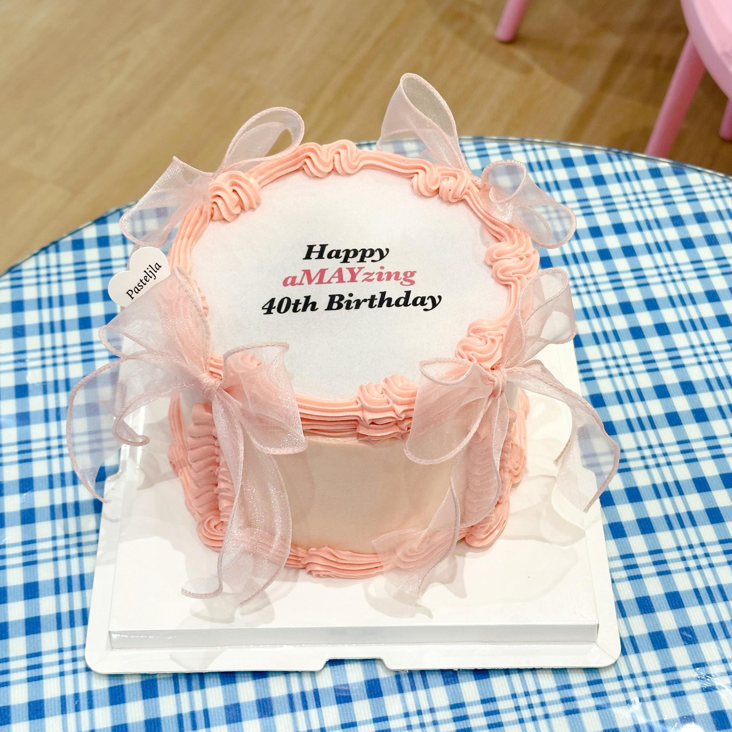 Princess Pinkish Burnaway Cake
