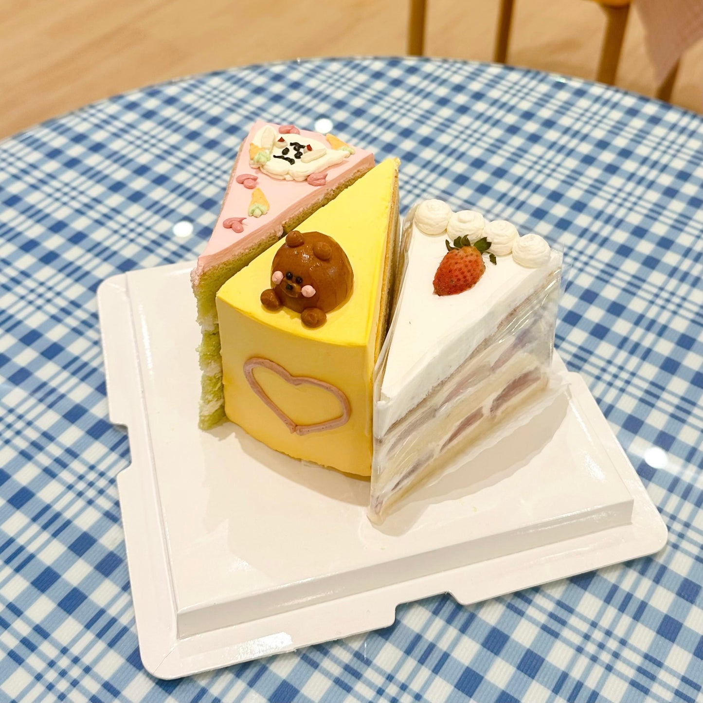 3pcs slice cake bundle set