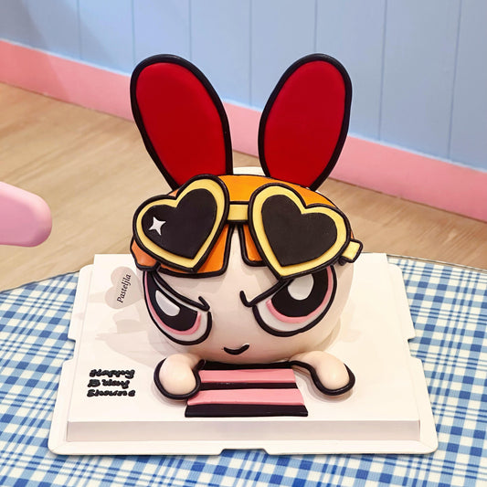 Powerpuff girl cake