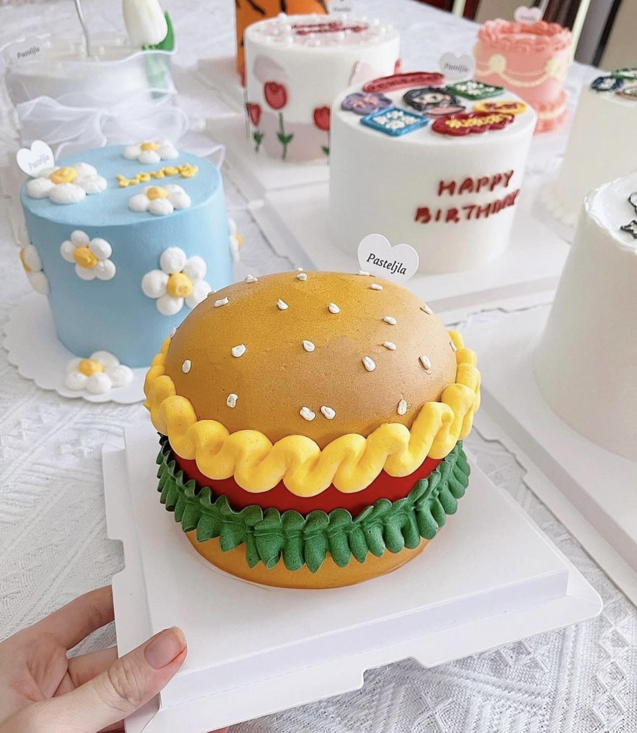 Burger Cake