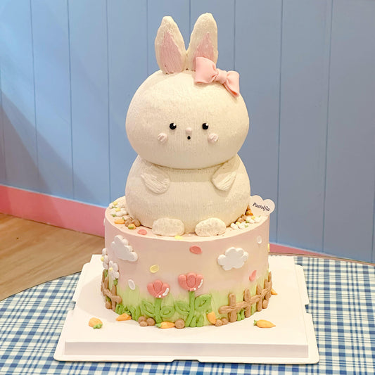 Bunny on a cake