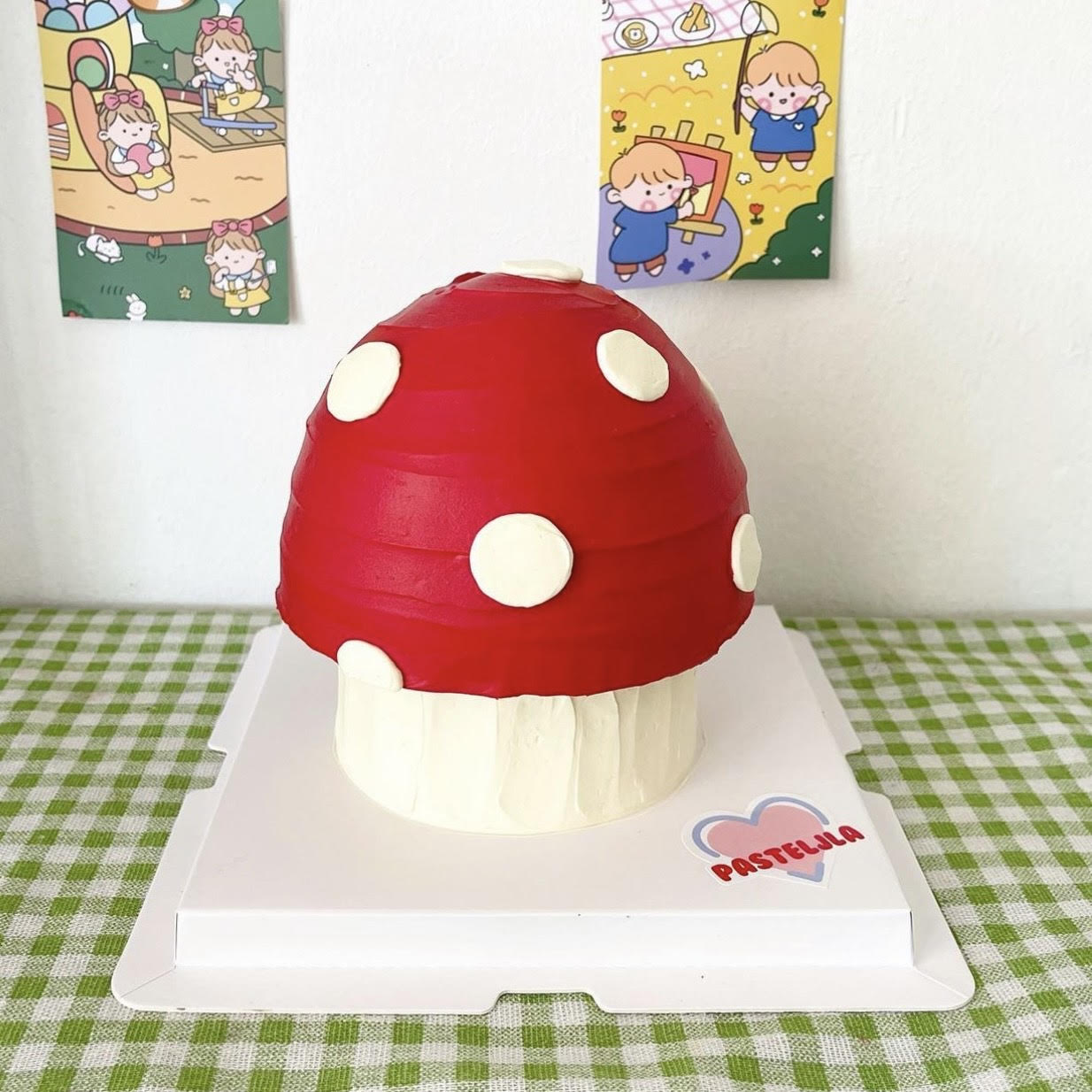 3D Mushroom Cake