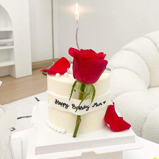 Red Rose Cake