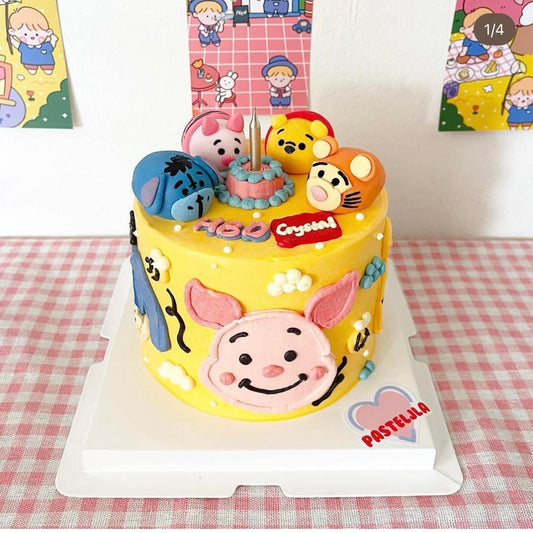 Tsum Tsum Winnie the Pooh Cake