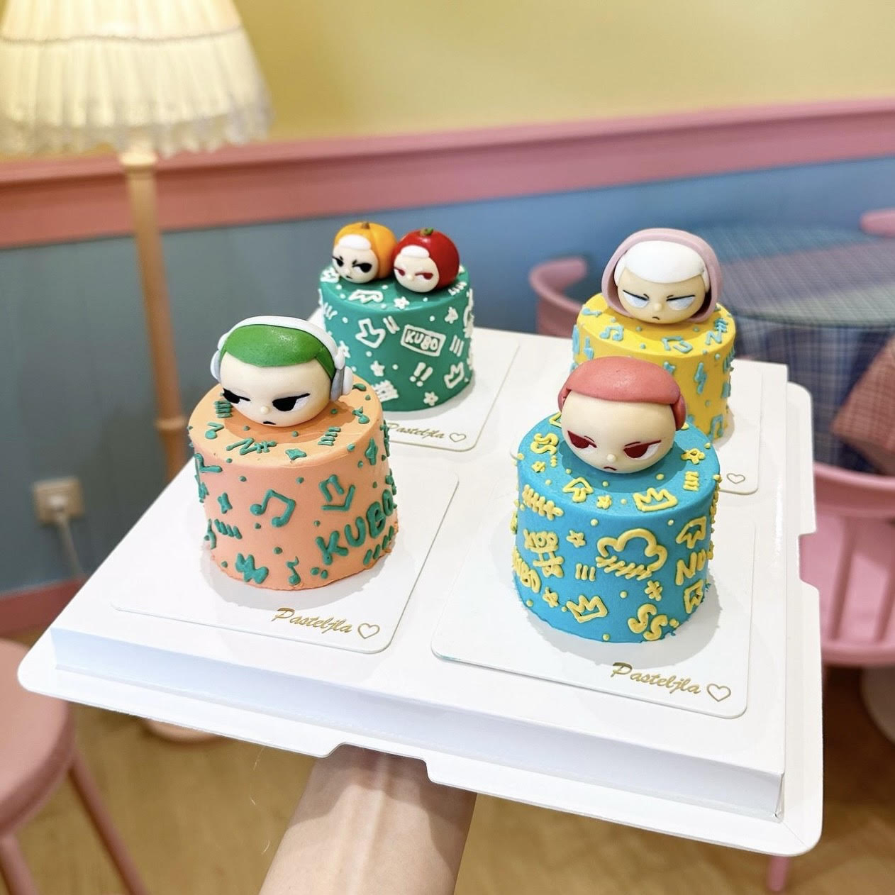 Pop mart Kubo tiny cake set