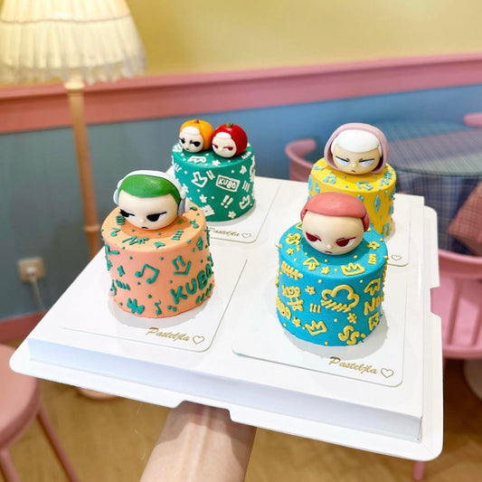 Pop mart Kubo tiny cake set