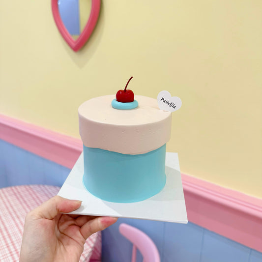 Cute minimalist Korean Cake